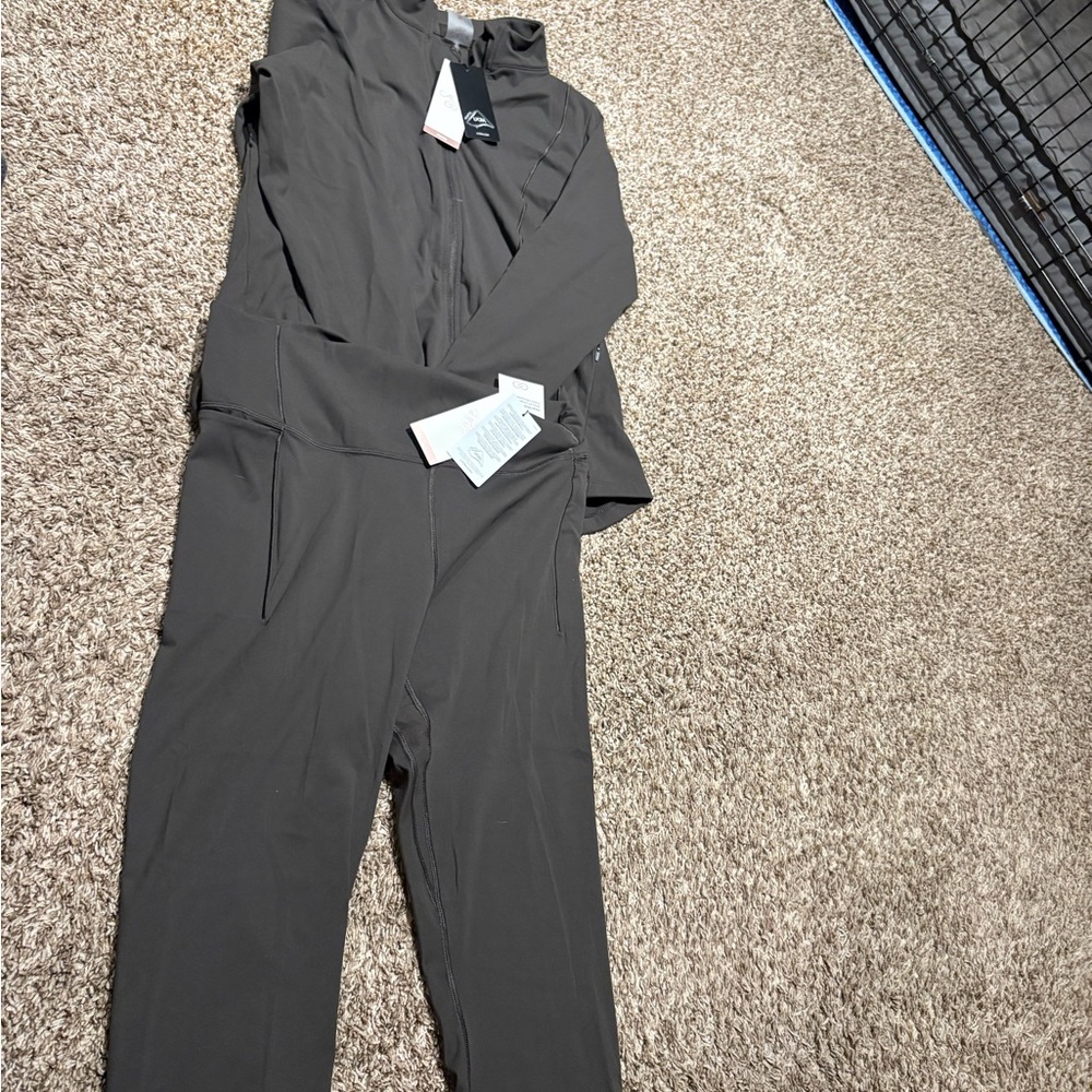 CALIA Charcoal Jogging Combo. Shirt & Pants